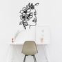 Wallity Farfalla Accesorio decorativo de pared metálico Negro